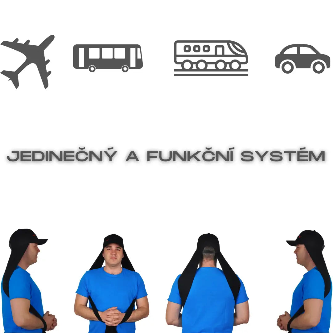 CESTOVNÍ DRŽÁK HLAVY. Světle zelená, 58-61